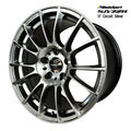 WedsSport SA-72R 16 X 6.5 38 4-100 HBC (Hyper Black Clear)