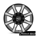 MO804 22X12 8X6.5 G-BLK MACH -44MM