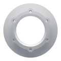 R1 12-20 Hino 155 Front Right Drilled & Slotted Silver Brake Rotor