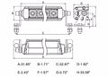 Xtreme Series Rally Bar 30 Single Row LED Light Bar Spot/Flood Combo (1 EA)