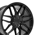 20 IN REPLICA WHEEL FITS CHEVROLET C8 CORVETTE CV03D GUNMETAL MACHINED 20X11