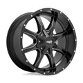 MO970 18x9 5x127.00/5x139.70 SATIN BLACK MILLED (18 mm)