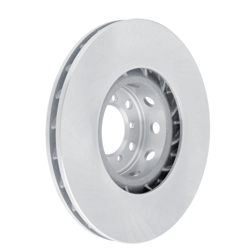 R1 00-03 BMW M5 Left Front Drilled Black Brake Rotor