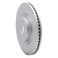 R1 20-21 Lincoln Aviator Front Right Drilled Black Brake Rotor