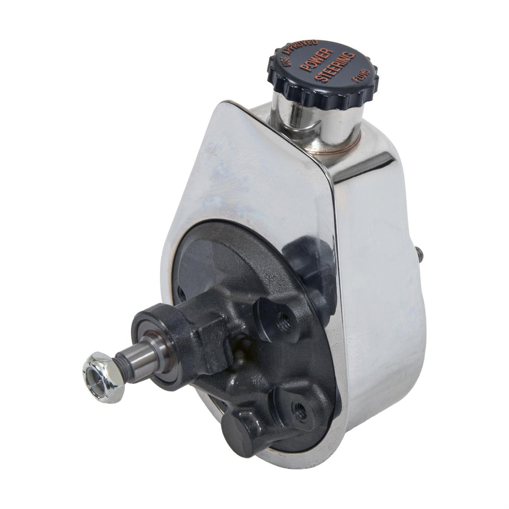 Rebuilt Saginaw Power Steering Pump Chrome