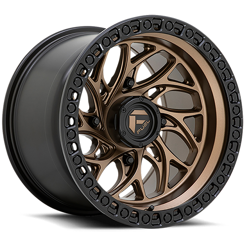 D777 15X10 4X137 BRZ BLKRING 00MM