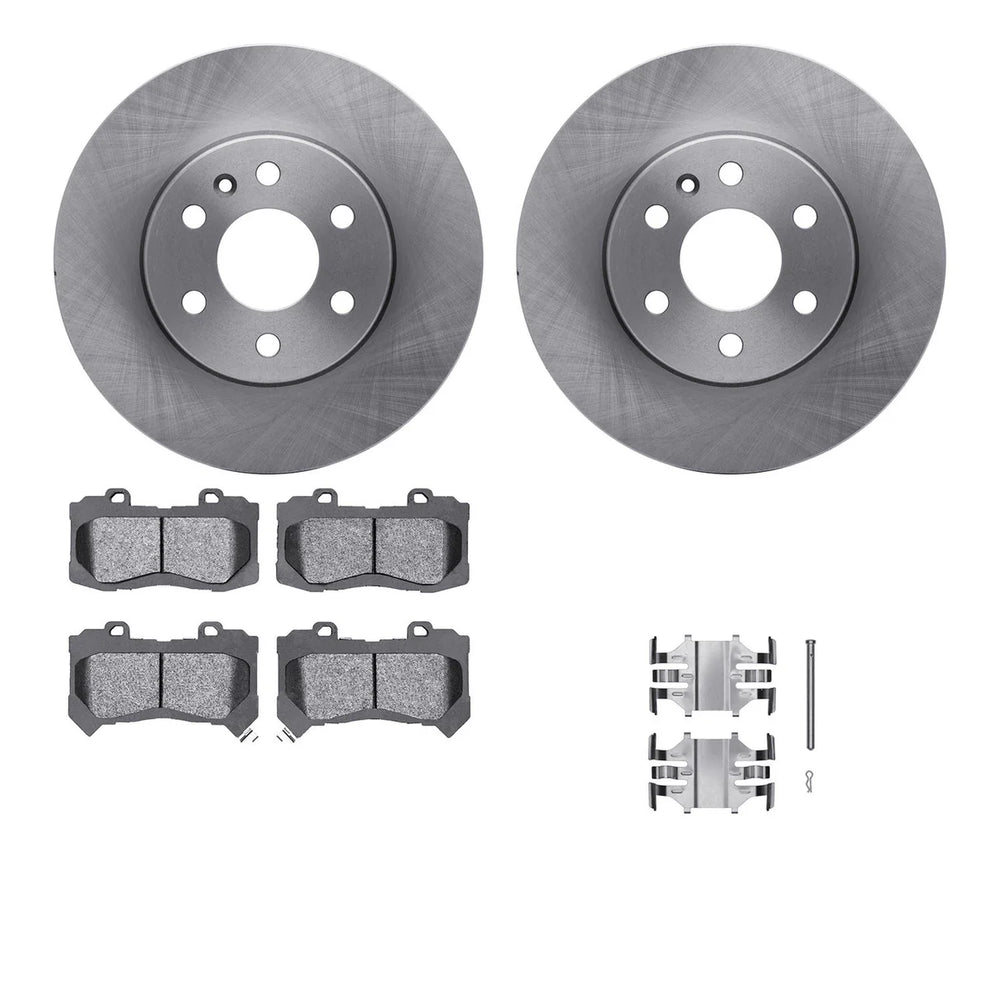 R1 Concepts E- Line Series Brake Rotor with Ceramic Brake Pads Hdw