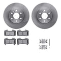 R1 Concepts E- Line Series Brake Rotor with Ceramic Brake Pads Hdw