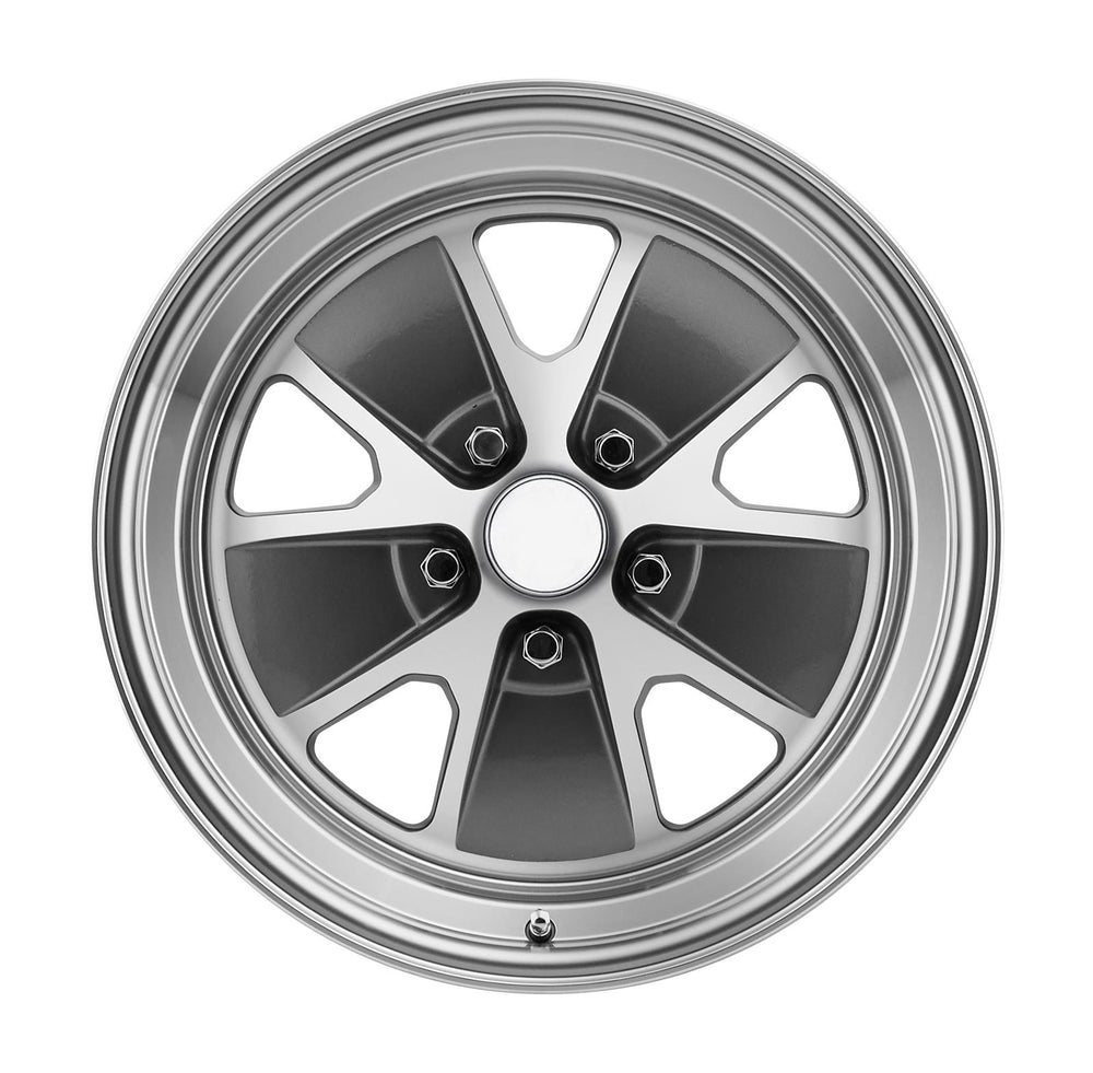 LEGENDARY WHEELS STYLED 15x7 5x114.3/5x4.5 +7MM OS CHARCOAL/MACHINED