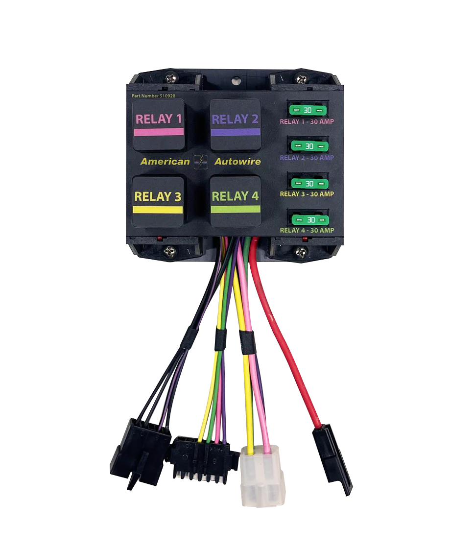BANKED RELAY SYSTEM 4 RELAYS KIT