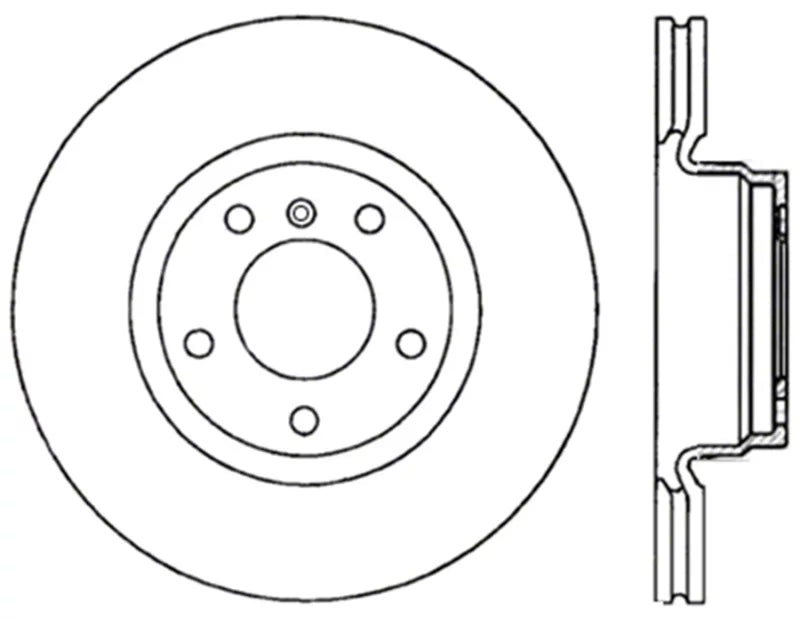 Centric Premium High Carbon Brake Rotor