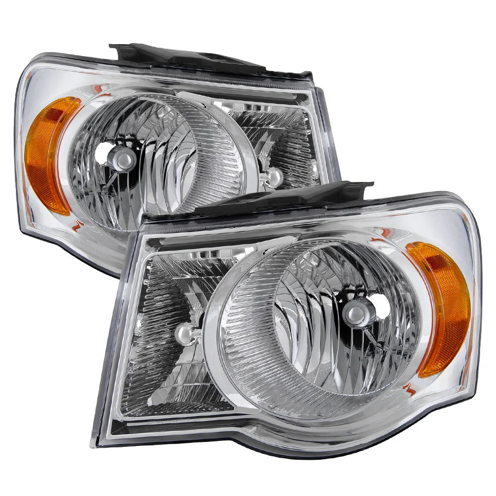 SPYDER chrome headlights