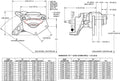 Wilwood Caliper-MC4 Mechanical-R/H - Silver w/No Logo 2.00in Piston .81in Disc - Red