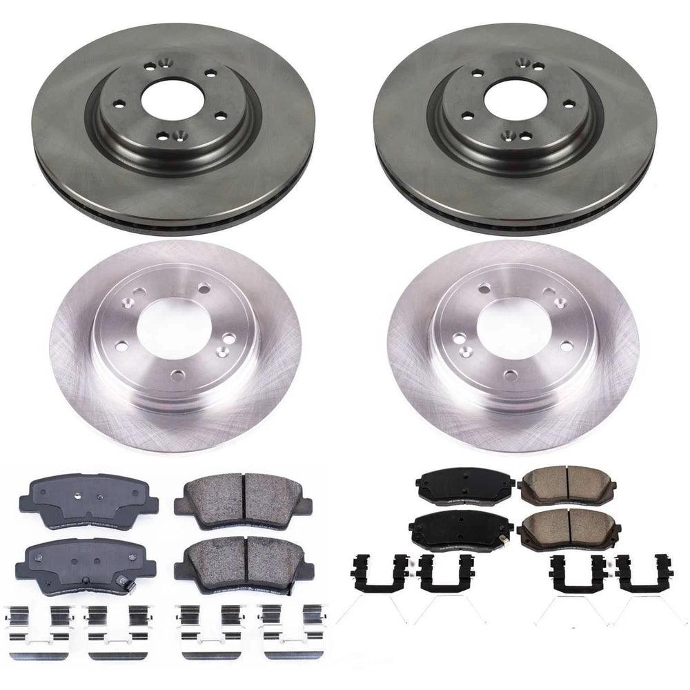Power Stop 2019 Hyundai Veloster Front & Rear Autospecialty Brake Kit