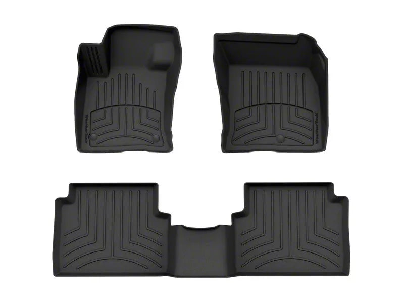 WeatherTech 2022+ Ford Maverick (Non-Hybrid) Front & Rear FloorLiner HP - Black