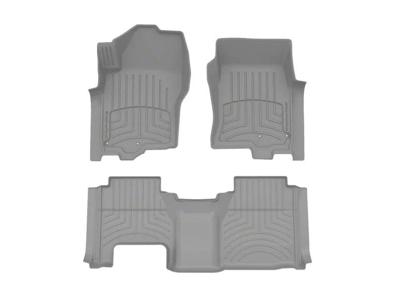 WeatherTech Grey Front Rear FloorLiner HP Fits -22-25 Frontier 461705-1-4IM