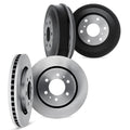 DFC 84-87 Isuzu Trooper Front & Rear Rotors includes Drums