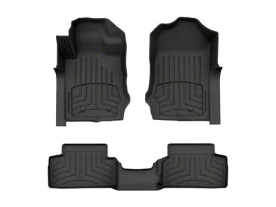 WeatherTech Black Front Rear FloorLiner HP Fits -21-25 Bronco 441695-1-2IM