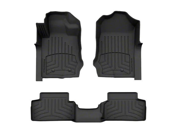 WeatherTech Black Front Rear FloorLiner HP Fits -21-25 Bronco 441695-1-2IM