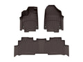 WeatherTech Cocoa Front Rear FloorLiner HP Fits -20-26 Odyssey 471218-1-2IM