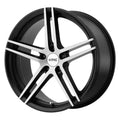 KMC Wheels black auto part