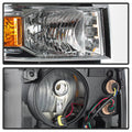 SPYDER headlights close-up