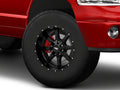 MO970 17x9 8x165.10 GLOSS BLACK W/MILLED LIP (12 mm)