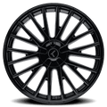 KRAZE DOUBLE DOWN KR185 GLOSS BLACK 17X8 5x112/5x120 38MM 74.1MM