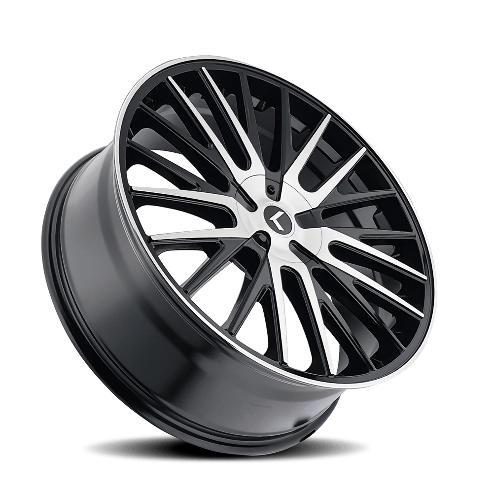 The Wheel Group black auto part