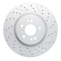 DFC 12-18 Mercedes-Benz Ml350 Front Right Drilled & Slotted Geoperformance Rotor