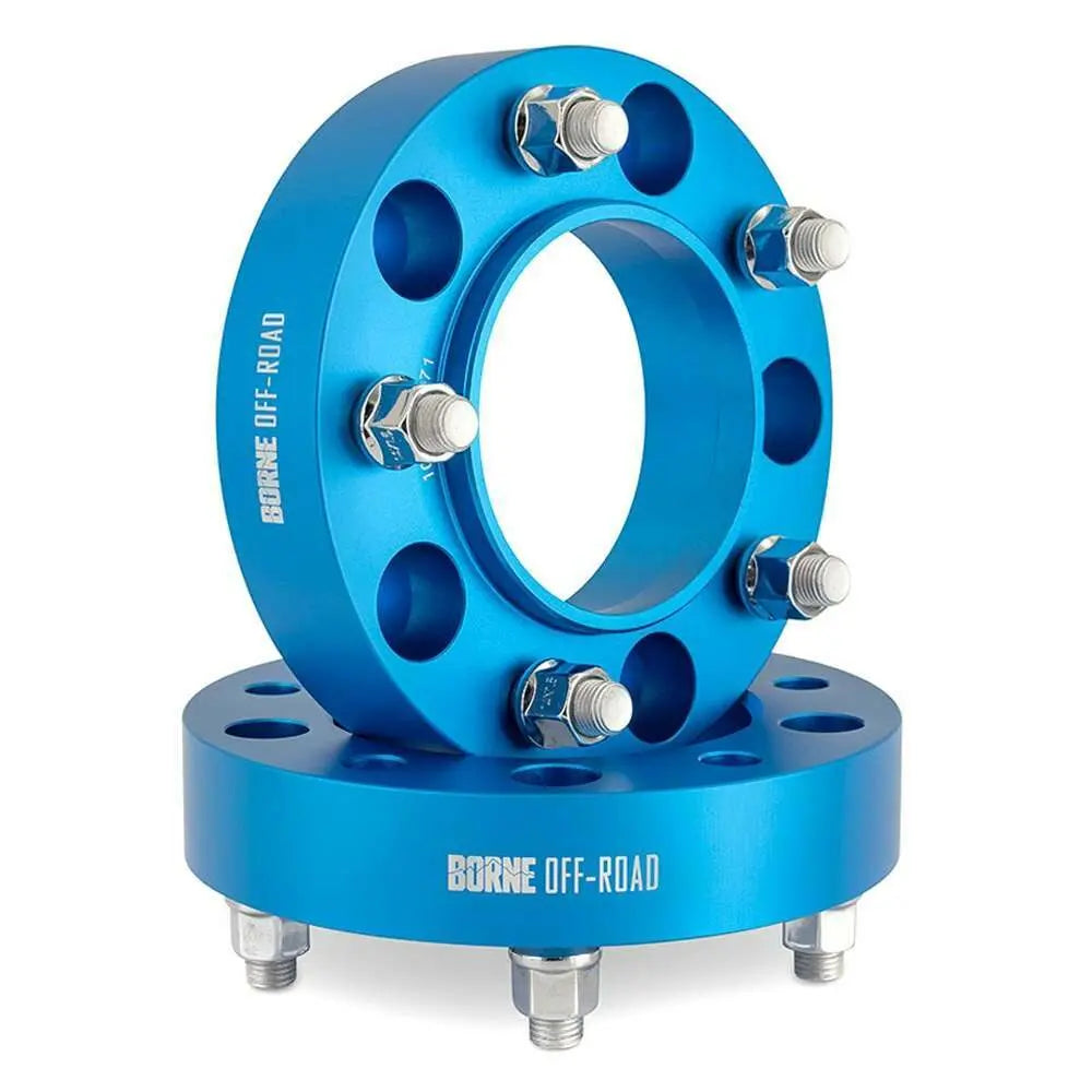 Borne Off-Road Wheel Spacers 5x150 110.1 38.1 M14 Blue