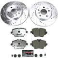 Power Stop 2019 Mini Cooper Clubman Front Z26 Street Warrior Brake Kit