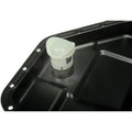 TRANSMISSION PAN WITH DRAIN PLUG