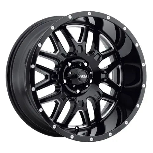 HUNTER GLOSS BLACK WITH MILLED ACCE