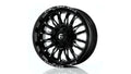 D798 20X9 5X4.5/5.0 SLVR-BRSH BLK-L