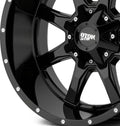 MO970 18X10 8X165.10 GLOSS BLACK W/