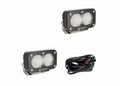 LED Work Light Clear Lens Work/Scene Pattern Pair S2 Sport Baja Designs