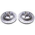 Power Stop 86-89 Buick Electra Front Evolution Drilled & Slotted Rotors - Pair
