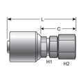 HYDRAULIC COUPLING - FIELD ATTACHAB
