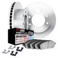 DFC 820093 Dodge D250 Front Rotors w/4000 HybriDynamic Brake Pads w/Hardware