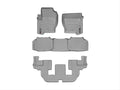 WeatherTech Grey Front and Rear Floorliners Fits -20-16 LR4 Discovery 4 46362-1-3