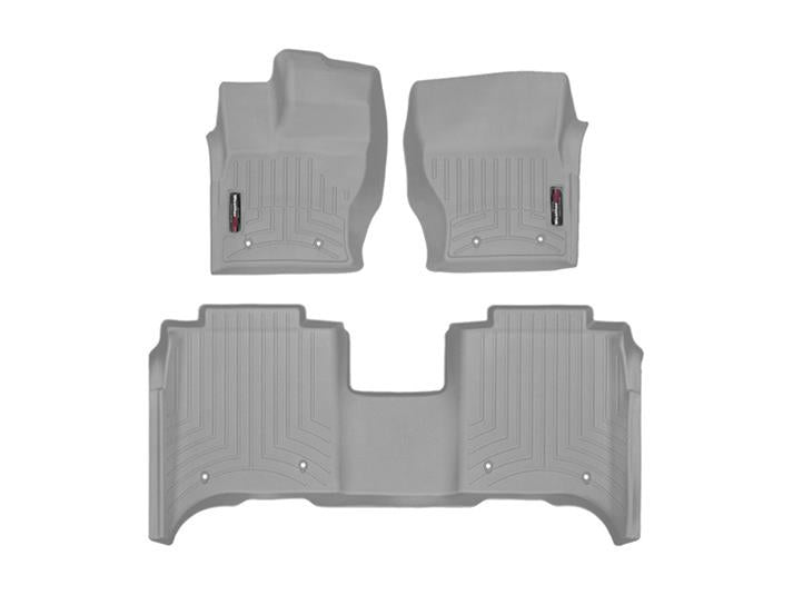 WeatherTech Grey Front and Rear Floorliners Fits -20-17 Range Rover 46480-1-8