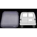 FIXED WINDOW LEFT HAND REAR DOOR WINDOW 92C FORD VAN