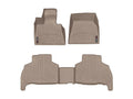 WeatherTech Tan Front and Rear Floorliners Fits -20-22 BMW 451507-1-7