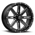 M41 15X7 4X156.00 GLOSS BLACK MILLE