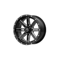 M41 15X7 4X156.00 GLOSS BLACK MILLE