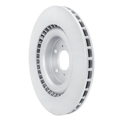 R1 2021-2025 Acura TLX Front Right Drilled & Slotted Silver Brake Rotor