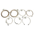 Brake Line Kit Jeep 1987-1995 YJ Wrangler; w o ABS; Nickel Copper Premium Brake Lines with Black Oxide Fittings; Includes 7 coiled brake lines with lengths and fittings made specifically for each location