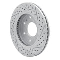 DFC 04-11 Ford F-150 Rwd Rear Right Drilled & Slotted Geoperformance Rotor