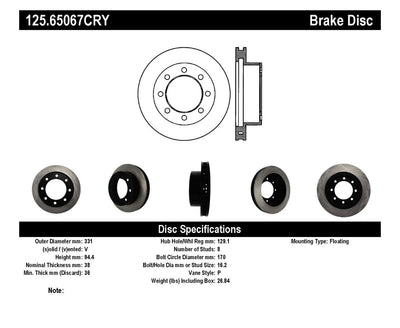 Stoptech auto part